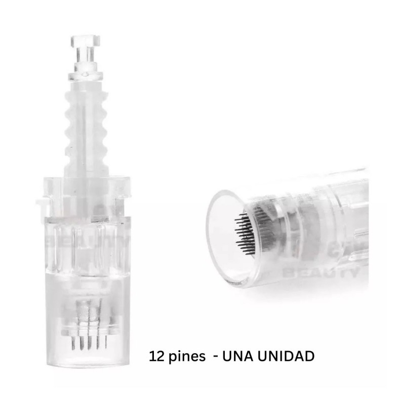 Aguja universal Dermapen x (1 UNIDAD) - 12 PINES Aguja universal Dermapen x (1 UNIDAD) - 12 PINES