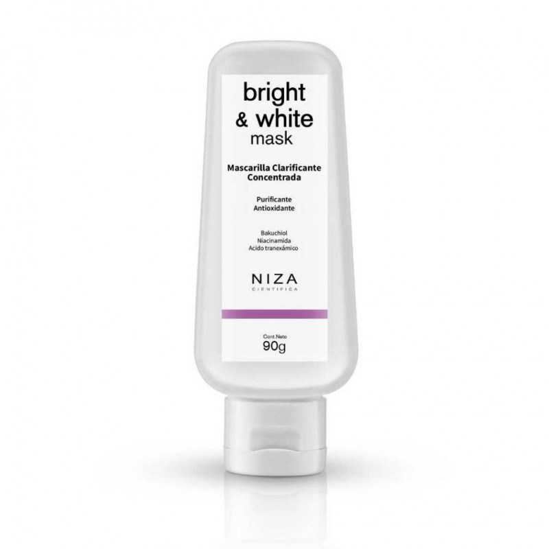 MASCARILLA CLARIFICANTE CONCENTRADA BRIGHT & WHITE 90 GR NIZA MASCARILLA CLARIFICANTE CONCENTRADA BRIGHT & WHITE 90 GR NIZA