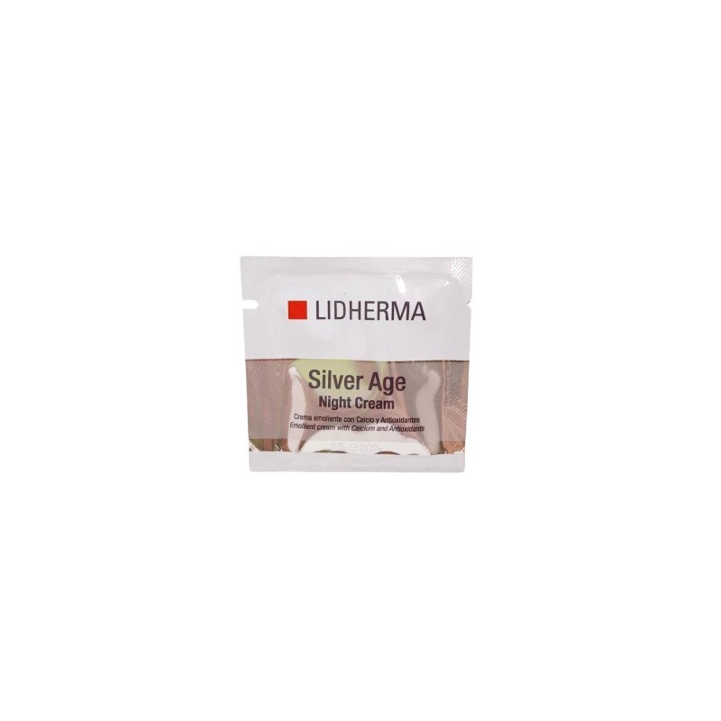 MUESTRA SILVER AGE NIGHT CREAM 1 UN MONODOSIS LIDHERMA MUESTRA SILVER AGE NIGHT CREAM 1 UN MONODOSIS LIDHERMA