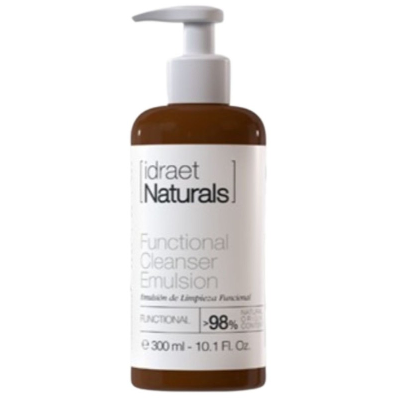 EMULSION LIMPIADORA FUNCIONAL CLEANSER 300 ML IDRAET NATURALS EMULSION LIMPIADORA FUNCIONAL CLEANSER 300 ML IDRAET NATURALS