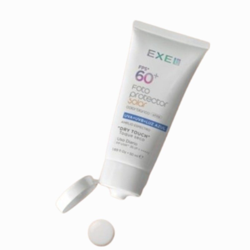 PROTECTOR SOLAR BLANCO TOQUE SECO 50 GR EXEL PROTECTOR SOLAR BLANCO TOQUE SECO 50 GR EXEL