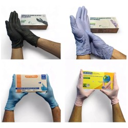 Caja de Guantes de Nitrilo 100 Un Talle S