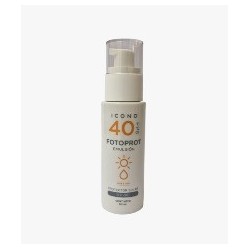 Protector solar Fotoprot Emulsión 40+ INVISIBLE  60 ml ICONO
