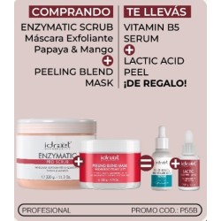 Comprando ENZIMATIC SCRUB - Máscara Exf. Pap&Man + PEELING BLEND MASK llevas VITAMINA B5 SERUM + LACTIC ACID PEEL DE REGALO!