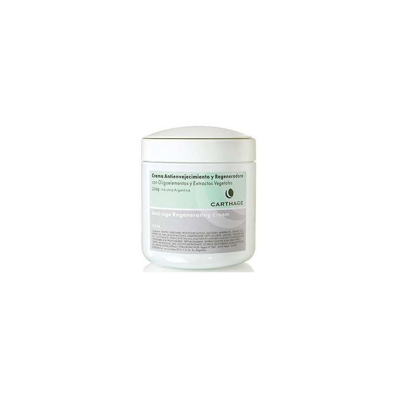 Crema antienvejecimiento 250 Gr Carthage Crema antienvejecimiento 250 Gr Carthage