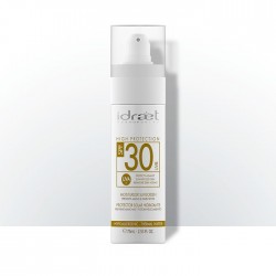 Crema protector solar SPF 30 sin color 75 ml Idraet