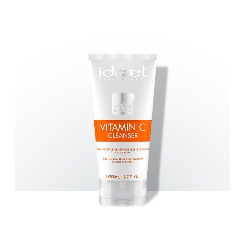 Gel de limpieza Vitamina C cleanser 200 ml Idraet Gel de limpieza Vitamina C cleanser 200 ml Idraet