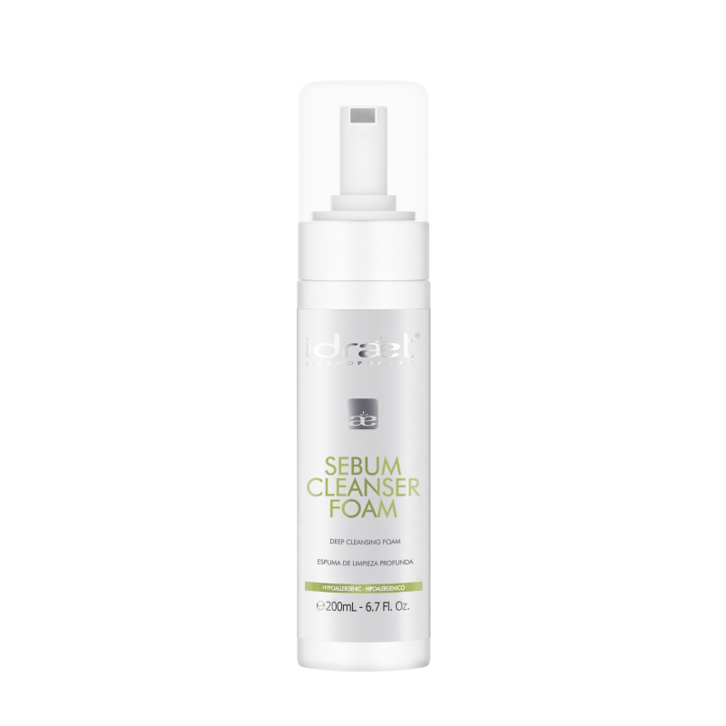 Espuma de limpieza SEBUM CLEANSER FOAM 200 ml Idraet Espuma de limpieza SEBUM CLEANSER FOAM 200 ml Idraet
