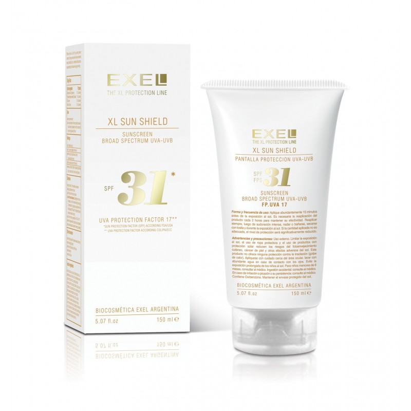 Protector Solar XL SUN SHIELD SPF 31 150 ml Exel Protector Solar XL SUN SHIELD SPF 31 150 ml Exel