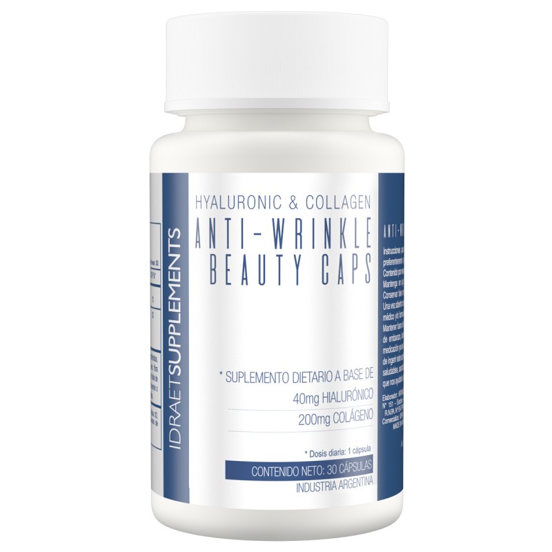 IDRAET HYALURONIC & COLLAGEN - Suplemento Capsulas 30 Un IDRAET HYALURONIC & COLLAGEN - Suplemento Capsulas 30 Un