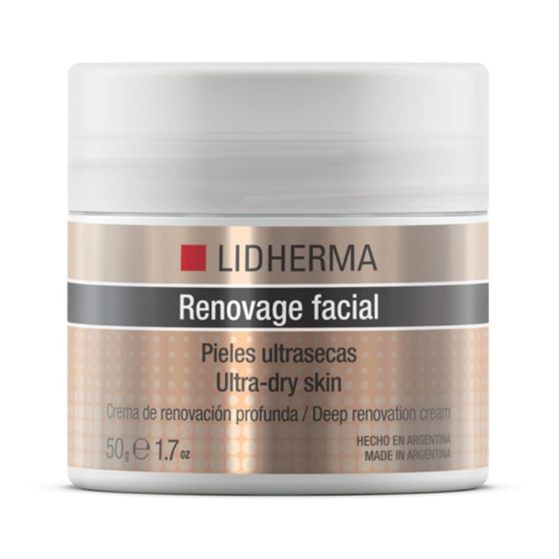 Crema Renovage Ultrasecas 50 gr Lidherma Crema Renovage Ultrasecas 50 gr Lidherma