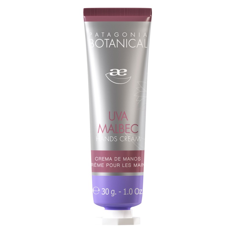 Crema de manos UVA MALBEC HANDS CREAM 30 gr Botanical Idraet Crema de manos UVA MALBEC HANDS CREAM 30 gr Botanical Idraet